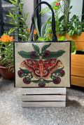 Hand-painted Buri Tote